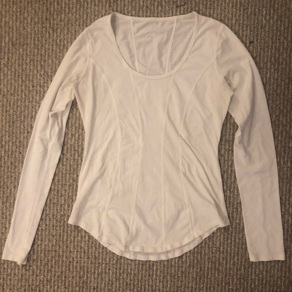 White Lululemon Long Sleeve